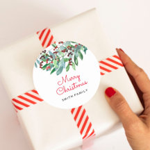 Elegant Greenery Frohe Weihnachten