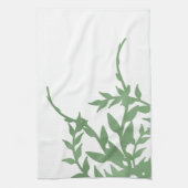Elegant Greenery Geschirrtuch (Vertikal)