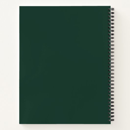 Elegant Greenery Leaf Floral Brautparty Wedding Notizblock (Rückseite)