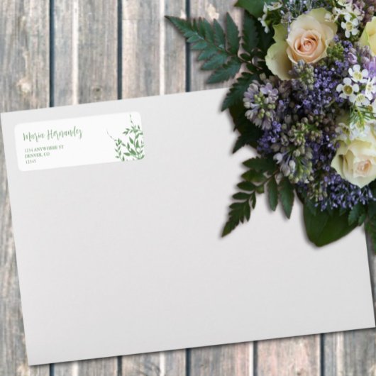 Elegant Greenery Quinceañera