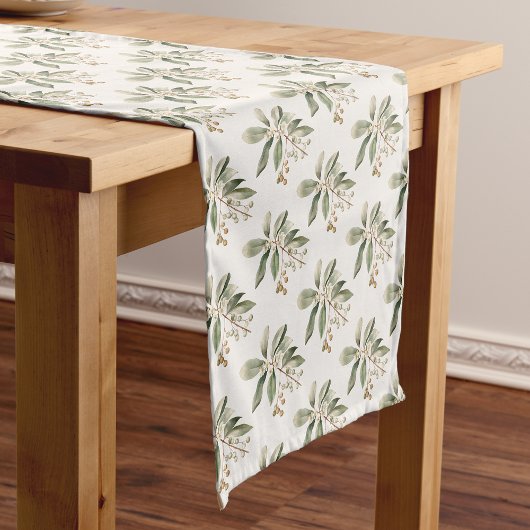 Elegant Greenery Table Runner Kurzer Tischläufer