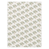 Elegant Greenery Tablecloth Tischdecke (Vorderseite)