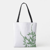 Elegant Greenery Tasche (Rückseite)