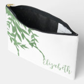 Elegant Greenery Zubehörtasche (Offen)