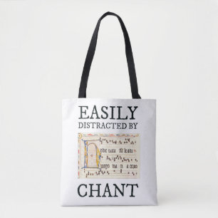 Elegant Gregorian Chant Niedlich traditionell kath Tasche