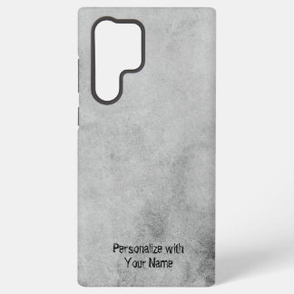 "Elegant Grey Grunge Background Cell Phone Case" Samsung Galaxy Hülle
