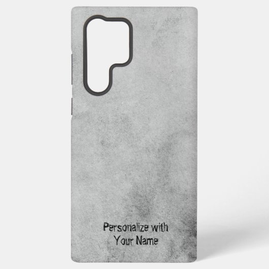 "Elegant Grey Grunge Background Cell Phone Case" Samsung Galaxy Hülle (Rückseite)