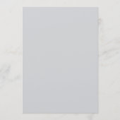 Elegant Grey Pink Heart Bride Groom Invitation Einladung (Rückseite)