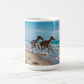 Elegant Greyhound Coffee Tasse (Mittel)