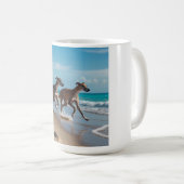 Elegant Greyhound Coffee Tasse (VorderseiteRechts)