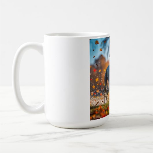 Elegant Greyhound Coffee Tasse (Links)