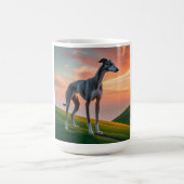 Elegant Greyhound Coffee Tasse (Mittel)