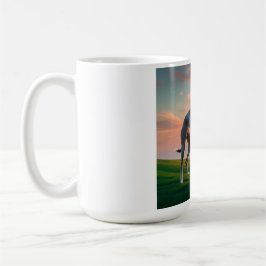 Elegant Greyhound Coffee Tasse