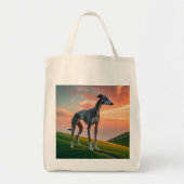 Elegant Greyhound Grocery Tasche (Vorne)