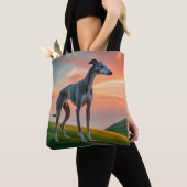 Elegant Greyhound Shoulder Tasche (Von Nahem)