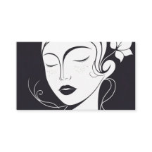 Elegant Groovy floral Moderne - Trendy Double Side