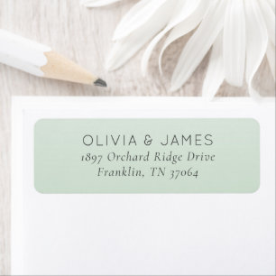 Elegant Grün Minimalist