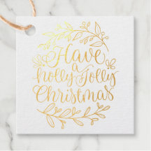 Elegant haben eine Holly Jolly Weihnachtskalligrap