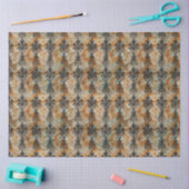 Elegant Halloween Toile Seidenpapier (Basteln)