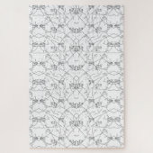 Elegant handGezeichnet Botanisches Jigsaw Puzzle (Vertikal)