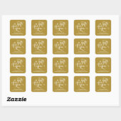 ELEGANT HANDSCHRIFTLICHE SCRIPT GIFT TAG STICKERS (Blatt)