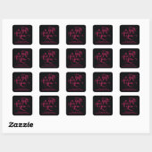 ELEGANT HANDSCHRIFTLICHE SCRIPT GIFT TAG STICKERS (Blatt)