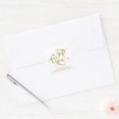 ELEGANT HANDSCHRIFTLICHE SCRIPT GIFT TAG STICKERS (Umschlag)