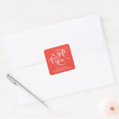 ELEGANT HANDSCHRIFTLICHE SCRIPT GIFT TAG STICKERS (Umschlag)