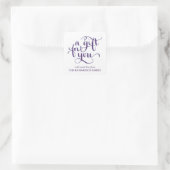 ELEGANT HANDSCHRIFTLICHE SCRIPT GIFT TAG STICKERS (Tasche)
