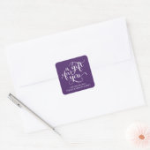 ELEGANT HANDSCHRIFTLICHE SCRIPT GIFT TAG STICKERS (Umschlag)
