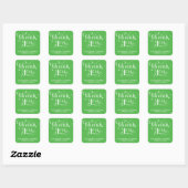 ELEGANT HANDSCHRIFTLICHE SKRIPT DANK IHNEN STICKER (Blatt)