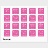 ELEGANT HANDSCHRIFTLICHE SKRIPT DANK IHNEN STICKER (Blatt)