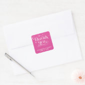 ELEGANT HANDSCHRIFTLICHE SKRIPT DANK IHNEN STICKER (Umschlag)