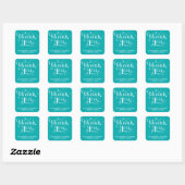 ELEGANT HANDSCHRIFTLICHE SKRIPT DANK IHNEN STICKER (Blatt)