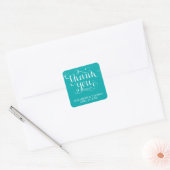 ELEGANT HANDSCHRIFTLICHE SKRIPT DANK IHNEN STICKER (Umschlag)