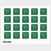 ELEGANT HANDSCHRIFTLICHE SKRIPT DANK IHNEN STICKER (Blatt)