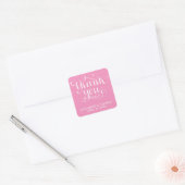 ELEGANT HANDSCHRIFTLICHE SKRIPT DANK IHNEN STICKER (Umschlag)