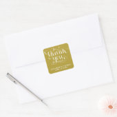ELEGANT HANDSCHRIFTLICHE SKRIPT DANK IHNEN STICKER (Umschlag)