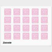 ELEGANT HANDSCHRIFTLICHE SKRIPT DANK IHNEN STICKER (Blatt)