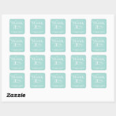 ELEGANT HANDSCHRIFTLICHE SKRIPT DANK IHNEN STICKER (Blatt)