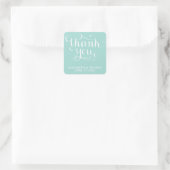 ELEGANT HANDSCHRIFTLICHE SKRIPT DANK IHNEN STICKER (Tasche)