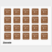 ELEGANT HANDSCHRIFTLICHE SKRIPT DANK IHNEN STICKER (Blatt)
