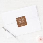 ELEGANT HANDSCHRIFTLICHE SKRIPT DANK IHNEN STICKER (Umschlag)