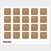 ELEGANT HANDSCHRIFTLICHE SKRIPT DANK IHNEN STICKER (Blatt)
