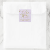 ELEGANT HANDSCHRIFTLICHE SKRIPT DANK IHNEN STICKER (Tasche)