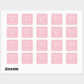 ELEGANT HANDSCHRIFTLICHE SKRIPT DANK IHNEN STICKER (Blatt)