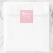 ELEGANT HANDSCHRIFTLICHE SKRIPT DANK IHNEN STICKER (Tasche)