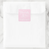 ELEGANT HANDSCHRIFTLICHE SKRIPT DANK IHNEN STICKER (Tasche)