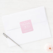 ELEGANT HANDSCHRIFTLICHE SKRIPT DANK IHNEN STICKER (Umschlag)