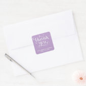 ELEGANT HANDSCHRIFTLICHE SKRIPT DANK IHNEN STICKER (Umschlag)